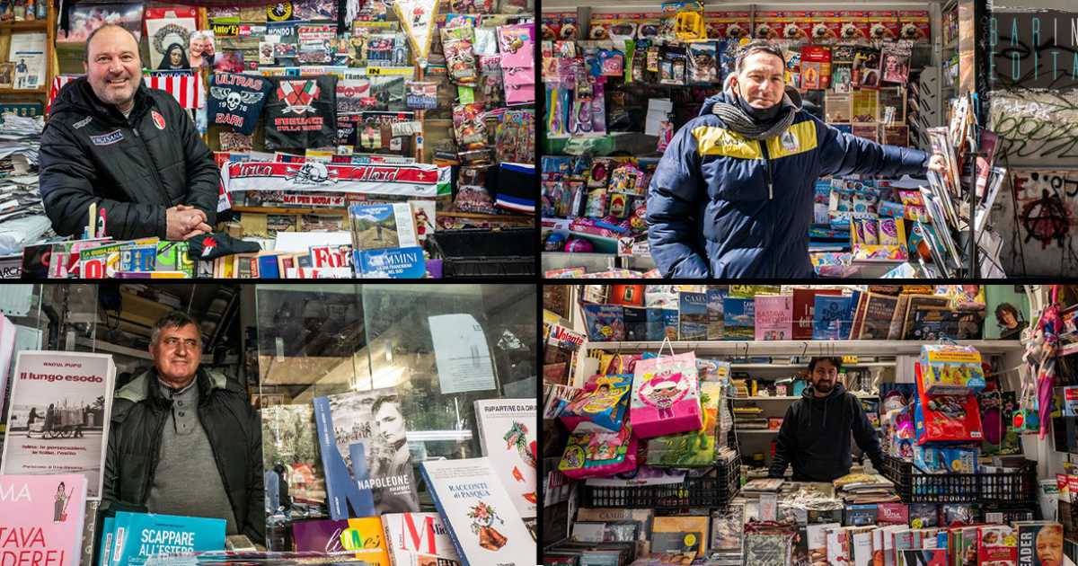 Le edicole, storiche "finestre" su Bari: �Combattiamo contro la crisi della carta stampata�